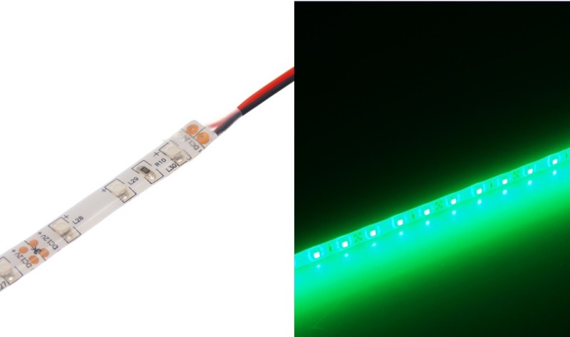 LED Streifen flexibel grün 1000 mm